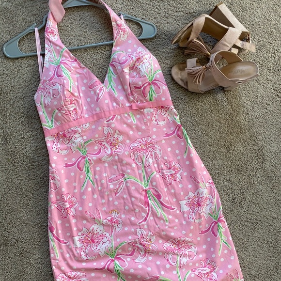 Lily Pulitzer Halter Dress - Picture 1 of 2